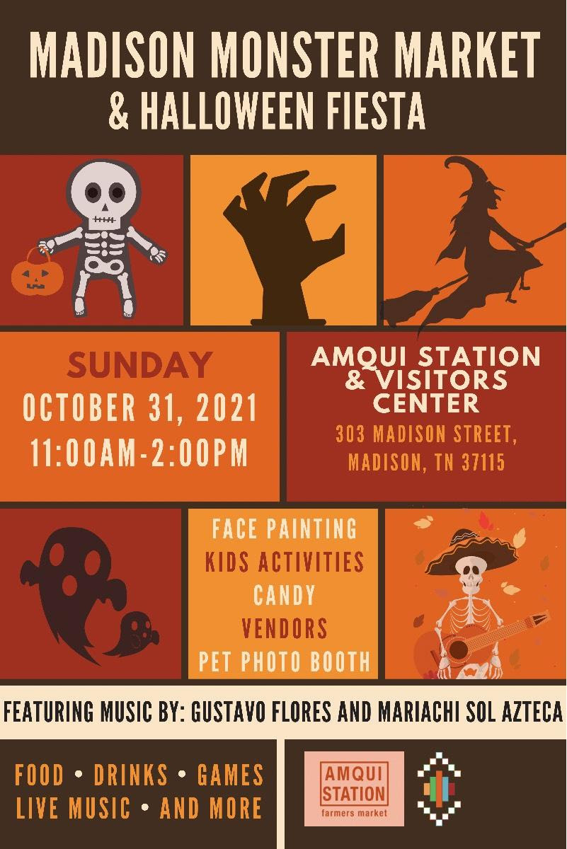 Madison Monster Market & Halloween Fiesta Madison Rivergate Area